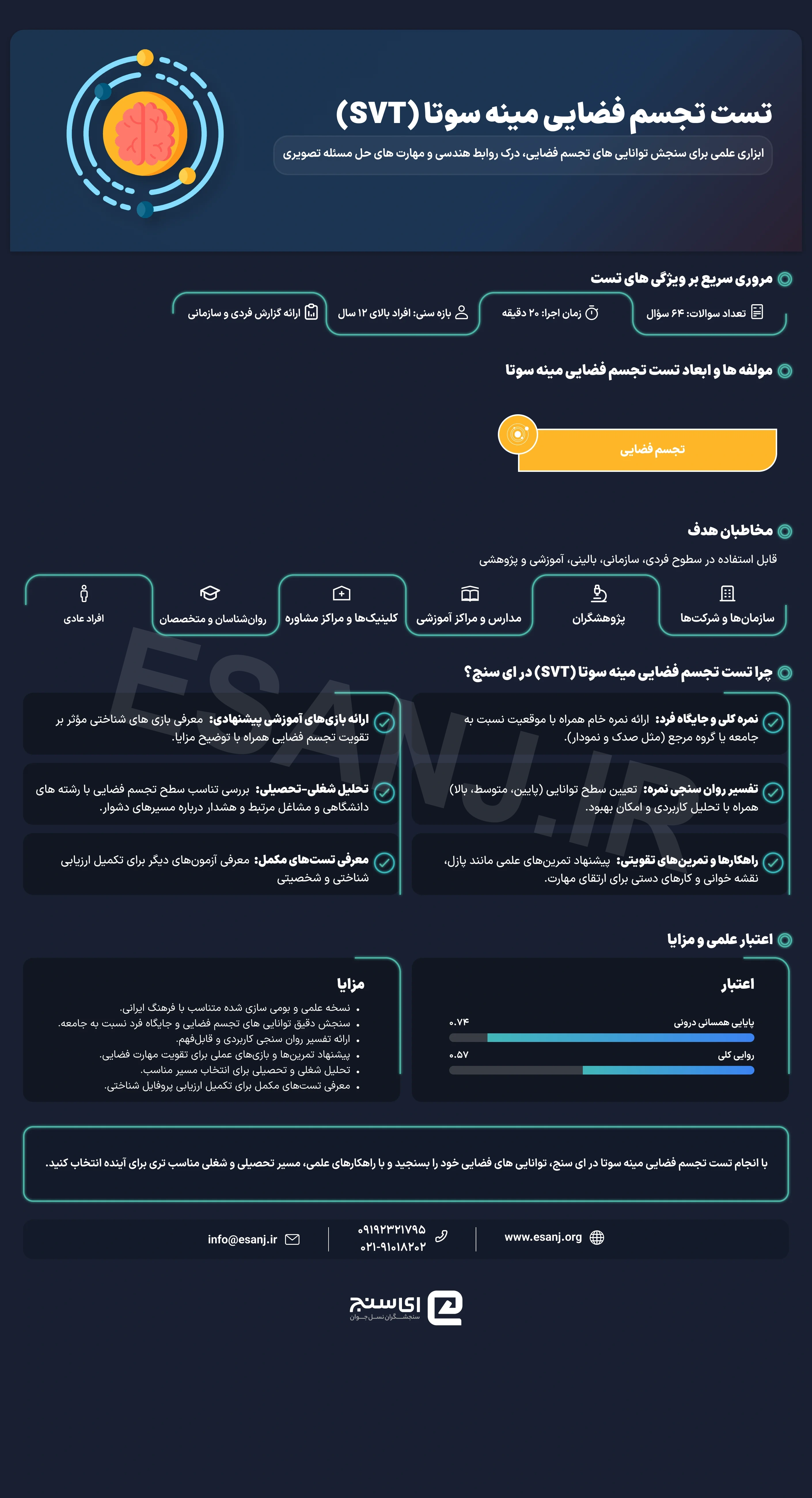 تست تجسم فضایی مینه سوتا (SVT)